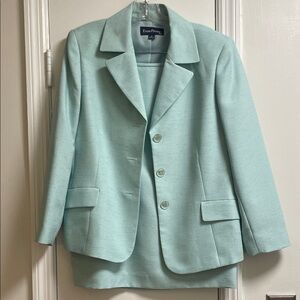 Evan Picone Women's Light Green Blazer